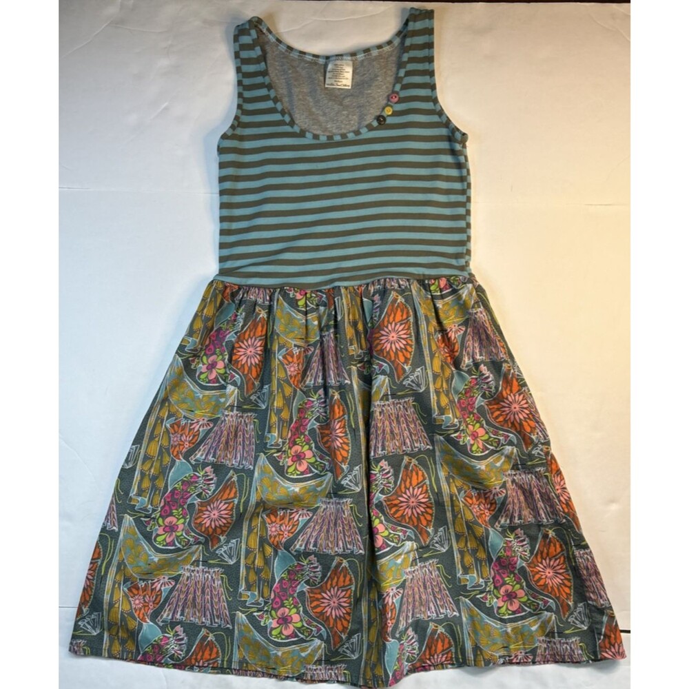 Matilda Jane Girls Size Medium Spin Around Tunic Sleeveless Dress